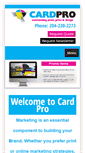 Mobile Screenshot of cardproonline.com