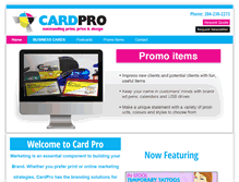 Tablet Screenshot of cardproonline.com